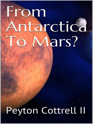 cover image of From Antarctica to Mars?